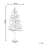 Beliani Outdoor Decoration LED LONKARI 150 cm Tree Brown 3