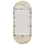 Beliani Wall Mirror BRIANT 56 cm x 130 cm Mango Wood White 14