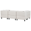 Beliani Modular U-Shape Sofa 5 Seater UNSTAD Fabric Light Beige 3
