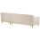 Beliani Corner Sofa 3 Seater SIMOS Corduroy Light Beige Left Hand 6