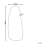Beliani Wall Mirror CERGY 39 cm 95 cm Metal Black 7