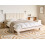 Beliani Bed Boucle CRESSAT 160 x 200 cm (EU King Size) Off-White 2