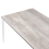 Beliani Garden Dining Table SOVARETO 180 cm 90 cm Wood-like Light Grey 6