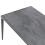 Beliani Garden Dining Table SOVARETO 180 cm 90 cm Stone Effect Dark Grey 6