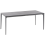 Beliani Garden Dining Table SOVARETO 180 cm 90 cm Stone Effect Dark Grey 4