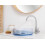 Beliani Countertop Basin TOLOSA  360 mm Solid Surface Light Blue 2