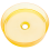 Beliani Countertop Basin TOLOSA  360 mm Solid Surface Yellow 3