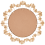 Beliani Wall Mirror CODOLET 60 cm 60 cm Metal Gold 5