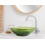Beliani Countertop Basin MOENGO 540 x 360 mm Solid Surface Green 3