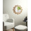 Beliani Wall Mirror CODOLET 60 cm 60 cm Metal Gold 2