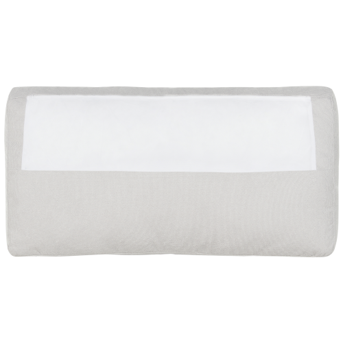 Beliani Corner Sofa 5 Seater LOFOTEN Fabric Light Grey Left Hand 1