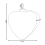 Beliani Set of 4 Baubles FERIABLE Glass Red 3