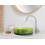 Beliani Countertop Basin TOLOSA  360 mm Solid Surface Green 2