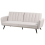 Beliani Sofa Bed 3 Seater VIMMERBY Fabric Beige 4
