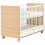 Beliani Baby Cot Bed with Storage Drawer GUNNAR 60 x 120 cm White 4