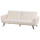 Beliani Sofa Bed 3 Seater VIMMERBY Fabric Light Beige 4