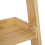 Beliani 5 Tier Shelving Unit MOBILE DUO 169 cm Light Brown 4