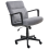 Beliani Office Chair BYRON Fabric Grey 4