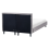 Beliani Bed Fabric FITOU 120 x 200 cm (EU Small Double) Light Grey 6