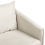 Beliani Sofa 2 Seater MAURA Fabric Light Beige 6