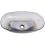 Beliani Countertop Basin MOENGO 540 x 360 mm Solid Surface Black 4