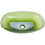 Beliani Countertop Basin MOENGO 540 x 360 mm Solid Surface Green 9