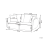 Beliani Sofa 3 Seater KUNES Fabric Light Green 3