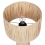 Beliani Table Lamp WELMEL Wicker Natural 4