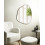 Beliani Wall Mirror PUTEAUX 70 cm 92 cm Metal Black 2