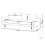 Beliani Sofa 3 Seater VINTERBRO Velvet Grey 4