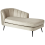 Beliani Left-Hand Chaise Longue ALLIER Velvet Beige 4