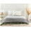Beliani Duvet Cover RHEA 135 x 200 cm Polyester Grey 2