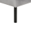 Beliani Ottoman VINTERBRO Velvet Grey 6