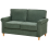 Beliani Sofa 2 Seater RONNEBY Corduroy Dark Green 7