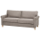 Beliani Sofa 3 Seater RONNEBY Fabric Light Brown 2