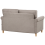 Beliani Sofa 2 Seater RONNEBY Fabric Light Brown 8