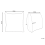 Beliani Throw Cushion DILLENIA 45 x 45 cm Cotton White 3