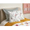 Beliani Throw Cushion DILLENIA 45 x 45 cm Cotton White 2