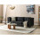 Beliani Modular Sofa 3 Seater UNSTAD Black Fabric 3