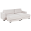 Beliani Corner Sofa RENDERS Fabric Light Beige Left Hand 5