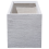 Beliani Plant Pot MYRA 60 cm White 8