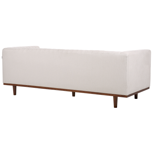 Beliani Sofa 3 Seater SKAULE Fabric Beige 2
