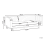 Beliani Sofa 3 Seater SKAULE Fabric Beige 5