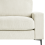 Beliani Corner Sofa 3 Seater MALOY Chenille Off-White Right Hand 6