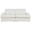 Beliani Sofa 3 Seater ALLA Boucle Off-White 2