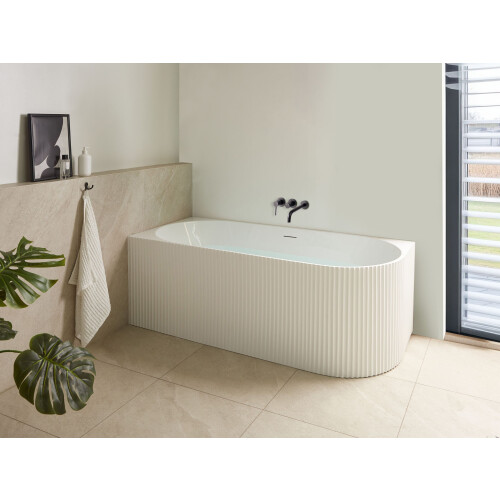 Beliani Corner Bath GOCTA 1700 x 780 mm White Right Hand 1