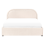 Beliani Ottoman Bed QUILLIEN Chenille Light Beige 140 x 200 cm (EU Double) 6