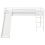 Beliani Mid Sleeper Bed Pine Wood STAPLE 90 x 200 cm (EU Single) with Slide White 5