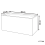 Beliani Plant Pot MYRA 60 cm White 4