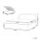 Beliani Ottoman Bed QUILLIEN Chenille Light Beige 140 x 200 cm (EU Double) 3